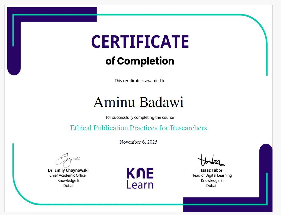 Certificate Thumbnail